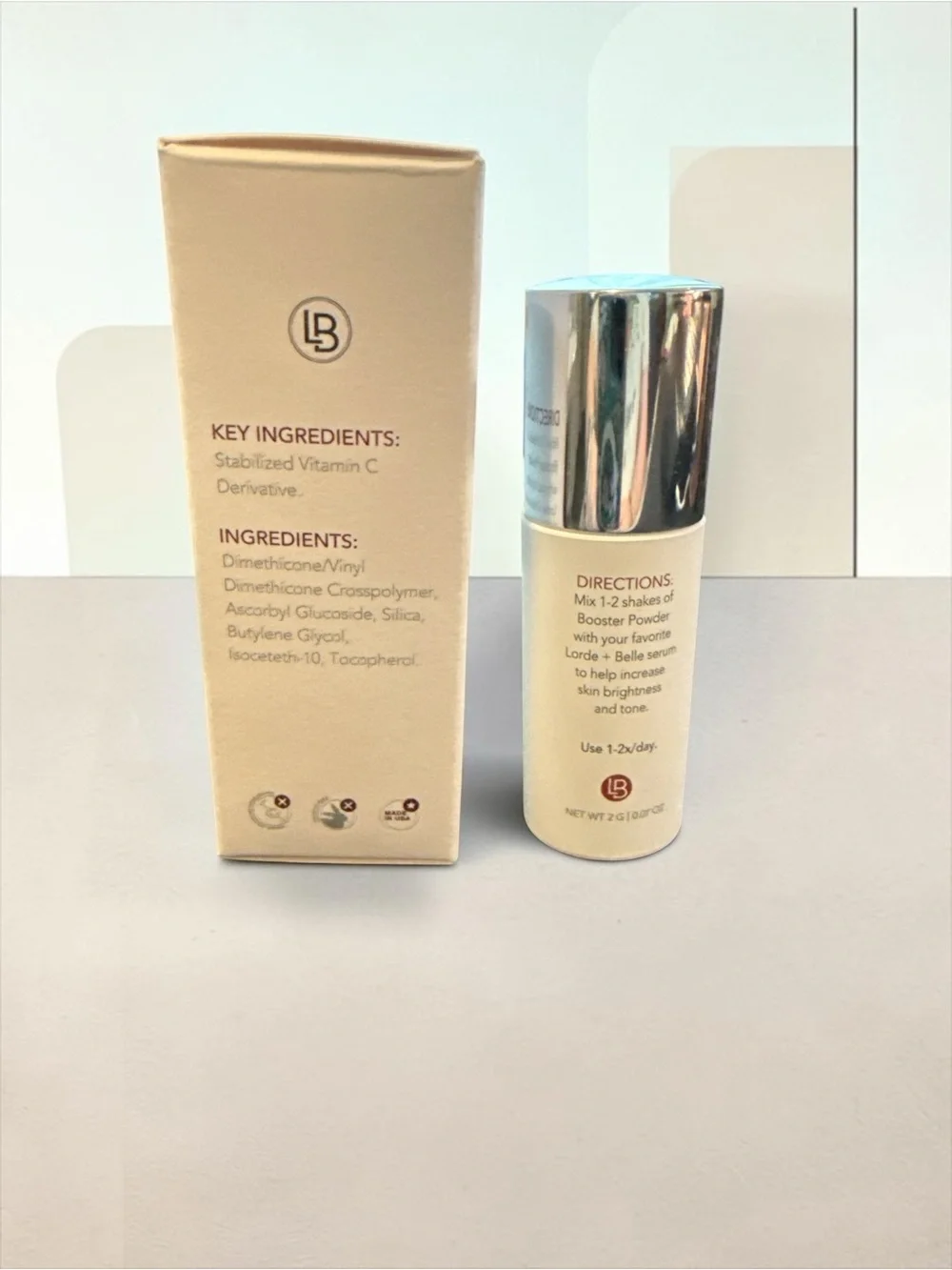 Lorde+Belle C+ Brightening Booster — Cream Radiance Serum